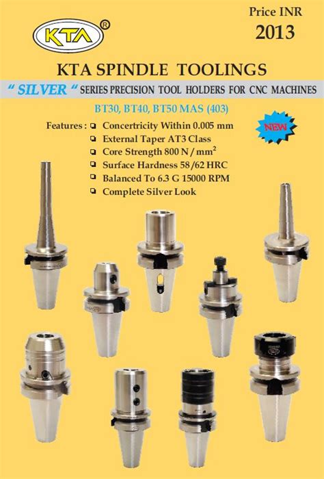 cnc tool holder manufacturers in india|kta spindle toolings catalogue.